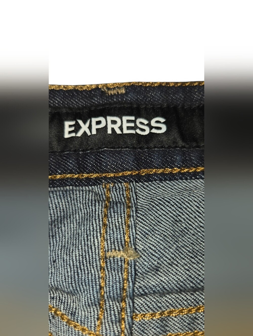 Women’s Dark Blue Straight Leg Jeans - Picture 2 of 14
